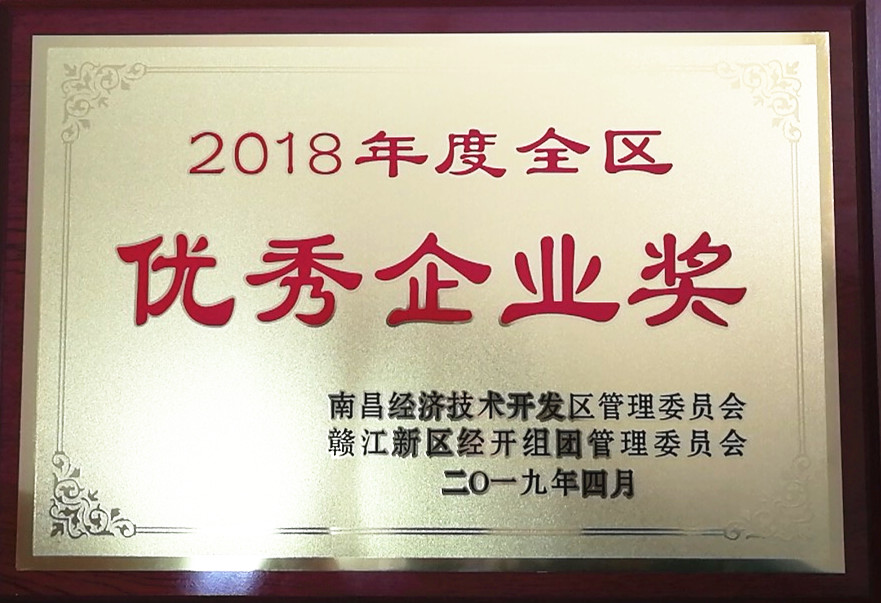 發(fā)達(dá)集團(tuán)榮膺南昌經(jīng)開區(qū)2018年度優(yōu)秀企業(yè)，徐豐賢董事長獲評優(yōu)秀企業(yè)家